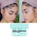 Cera para el cabello con control de bordes, fijación fuerte, etiqueta privada, crema para acabado de cabello roto, gel para el cabello